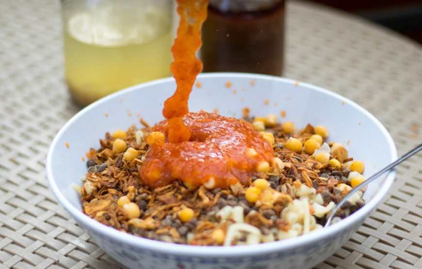 Food Tour in Local Cairo Life with Egyptian tea