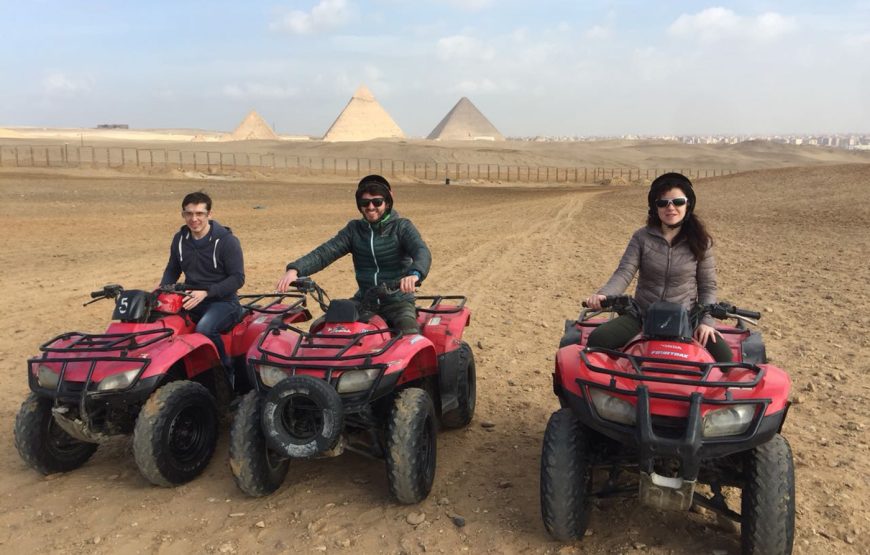 Quad Biking At Giza Pyramids