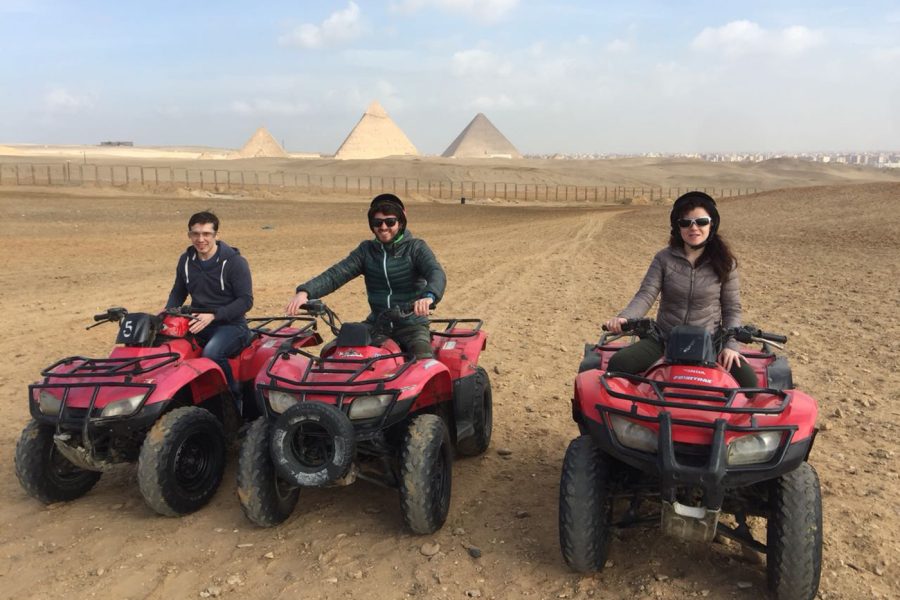 Quad Biking At Giza Pyramids
